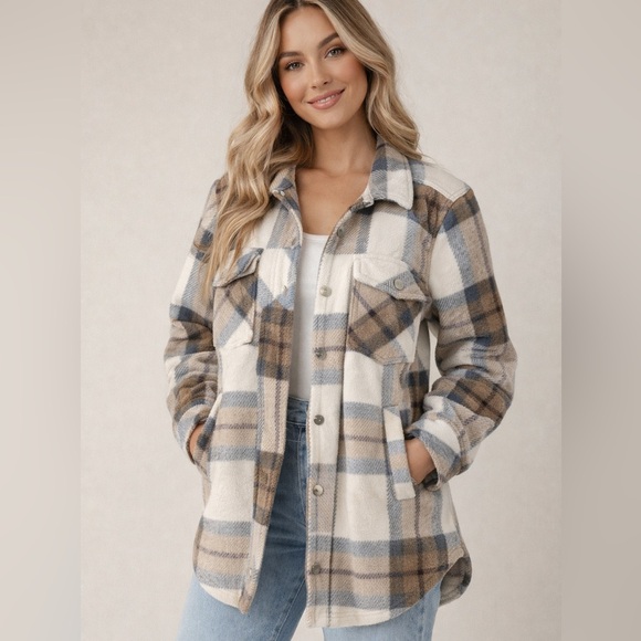 Thread & Supply Jackets & Blazers - Thread & Supply Plaid Shacket – XS ( Runs Big)